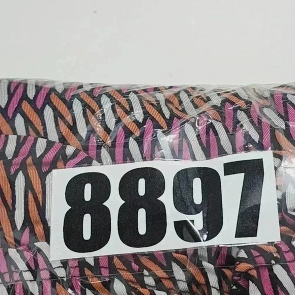 Leota Wrap Cap Sleeve Printed Women's Knee Dress Stretched 4X - Picture 9 of 9